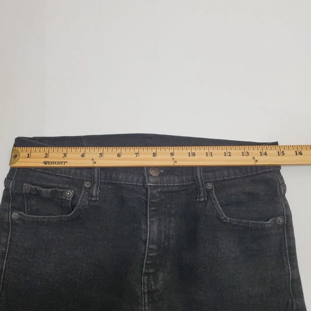Levis Strauss 510 Black Jeans Mens 30x30 (30x26.5 Actual) SKINNY Denim Stretch - Picture 15 of 16